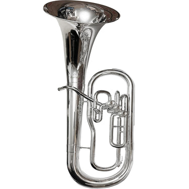 Bombardino Euphonium Martinz Mwbb10s Plateado Pabellon Frontal 3 Embolos